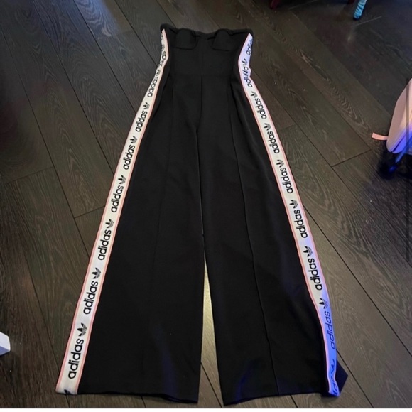 Adidas Original Strapless Jumpsuit - Picture 1 of 7